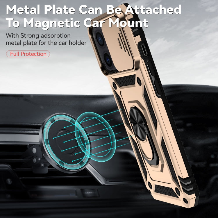 For iPhone 12 mini Sliding Camshield Holder Phone Case