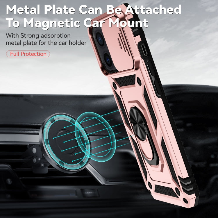 For iPhone 12 mini Sliding Camshield Holder Phone Case