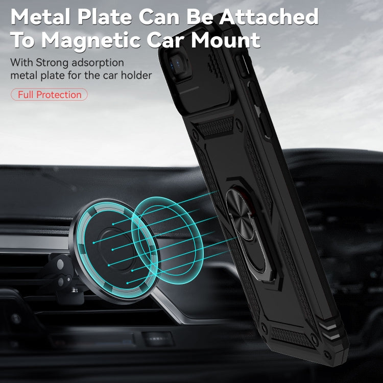 Sliding Camshield Holder Phone Case For iPhone 8 Plus / 7 Plus / 6 Plus