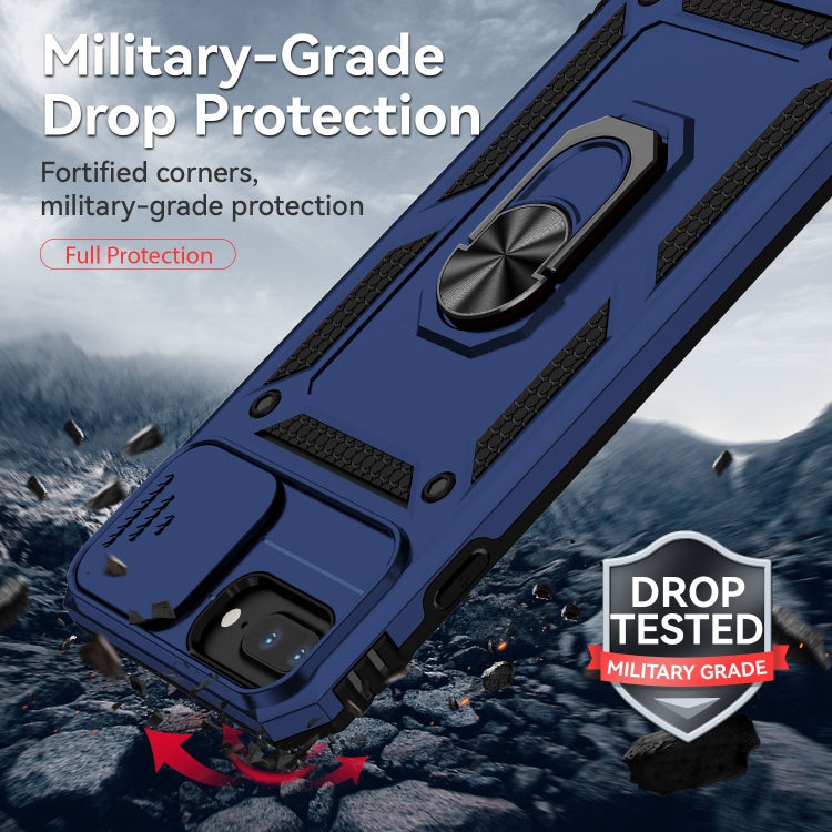 Sliding Camshield Holder Phone Case For iPhone 8 Plus / 7 Plus / 6 Plus