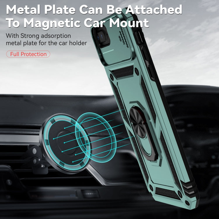 Sliding Camshield Holder Phone Case For iPhone 8 Plus / 7 Plus / 6 Plus