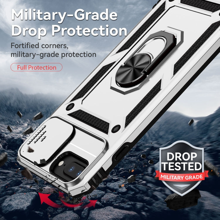 Sliding Camshield Holder Phone Case For iPhone 8 Plus / 7 Plus / 6 Plus