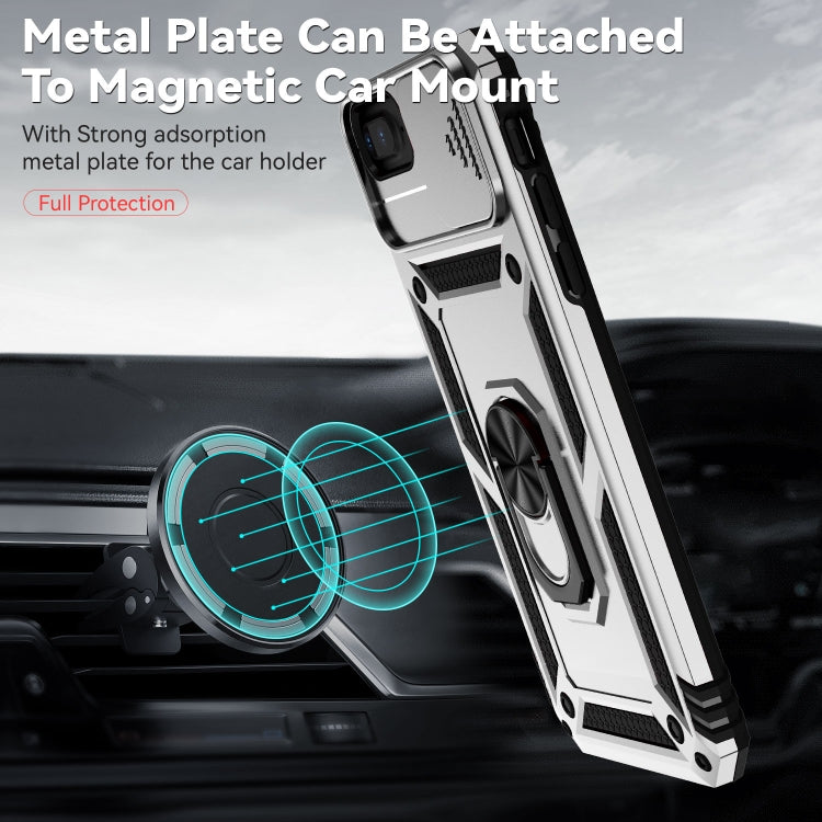 Sliding Camshield Holder Phone Case For iPhone 8 Plus / 7 Plus / 6 Plus