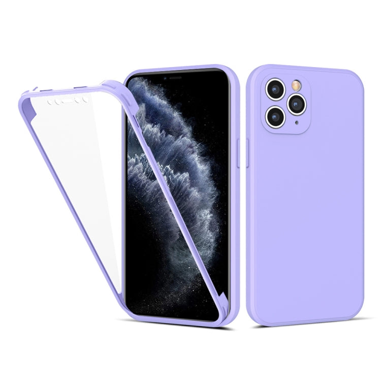 For iPhone 13 Pro Max Imitation Liquid Silicone 360 Full Body Case