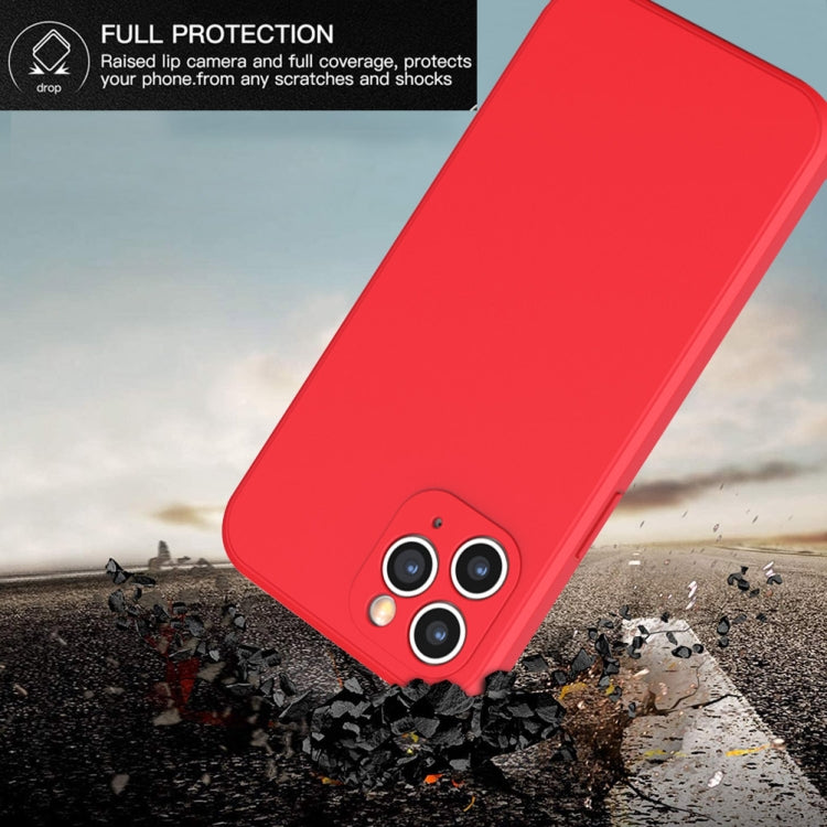 For iPhone 13 Pro Max Imitation Liquid Silicone 360 Full Body Case