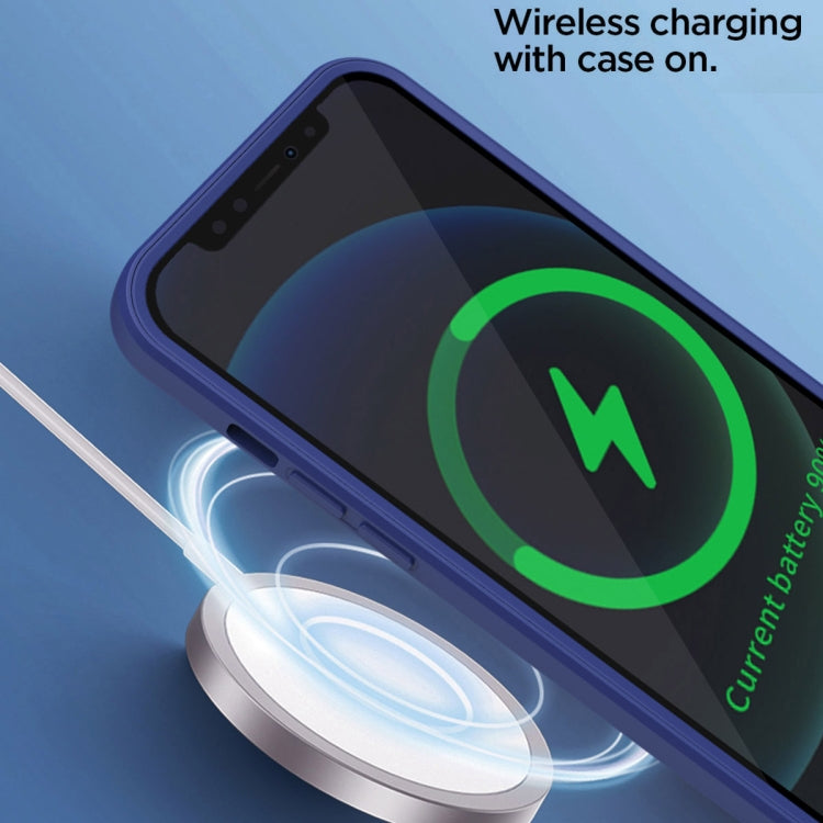 For iPhone 11 Imitation Liquid Silicone 360 Full Body Case