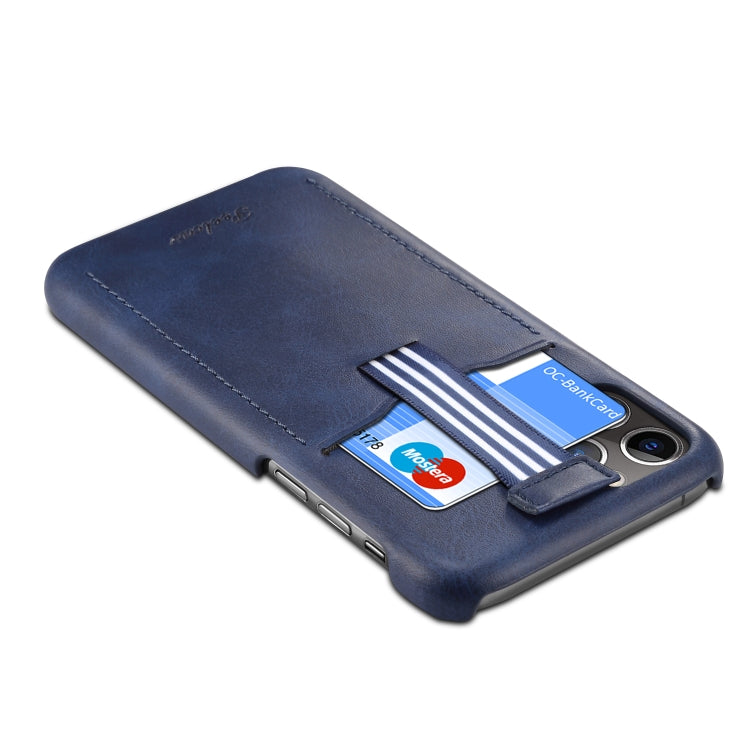 For iPhone 11 Pro peelcas Shockproof TPU + PU Protective Case with Card Slot