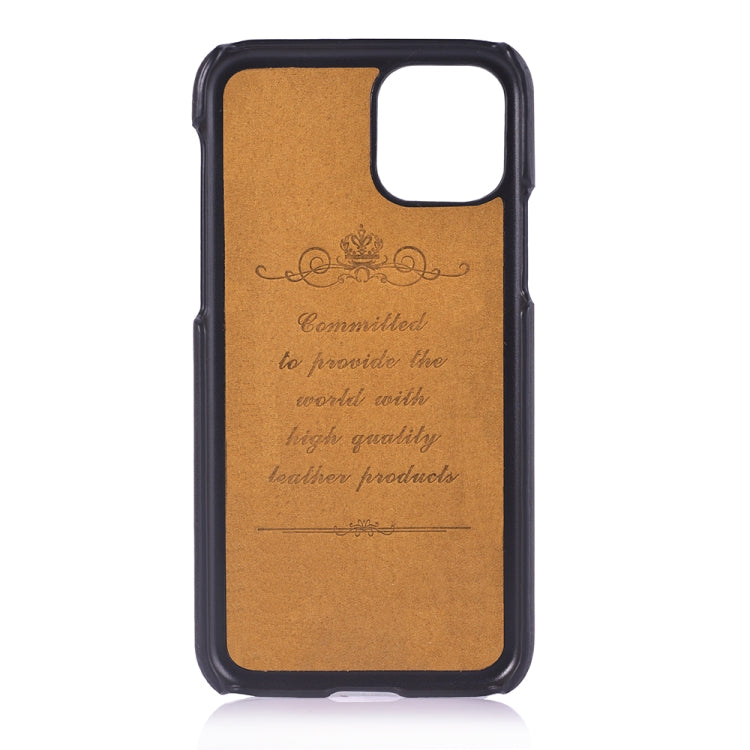 For iPhone 11 peelcas Shockproof TPU + PU Protective Case with Card Slot