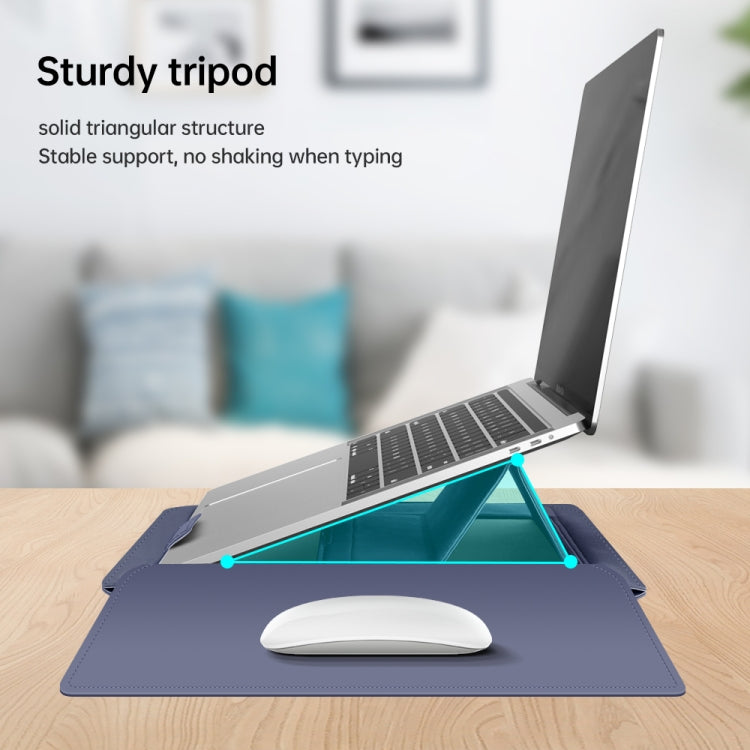 15 inch Multifunctional Mouse Pad Stand Handheld Laptop Bag