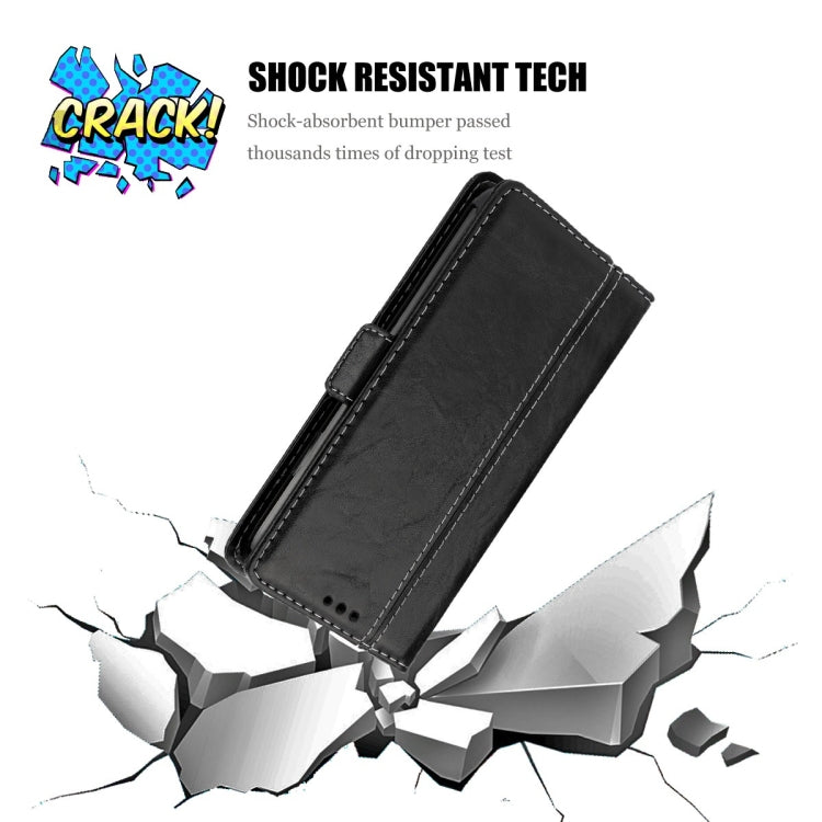 For iPhone 11 Pro Retro Texture Contrast Color Splicing Horizontal Flip TPU + PU Leather Case with Card Slots & Holder & Wallet