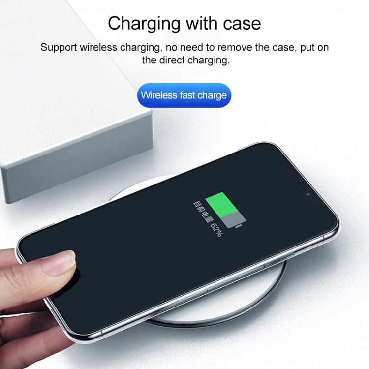 For iPhone 11 Pro Max Twilight Transparent Glass Case