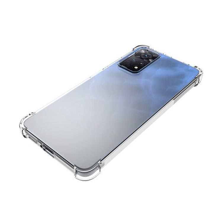 For Xiaomi Redmi Note 11 Pro 4G Shockproof Non-slip Thickening TPU Phone Case(Transparent)