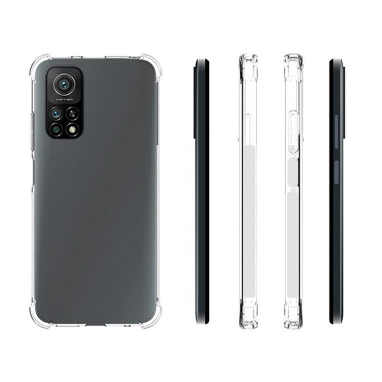 For Xiaomi Redmi Note 11S Shockproof Non-slip Thickening TPU Phone Case(Transparent)
