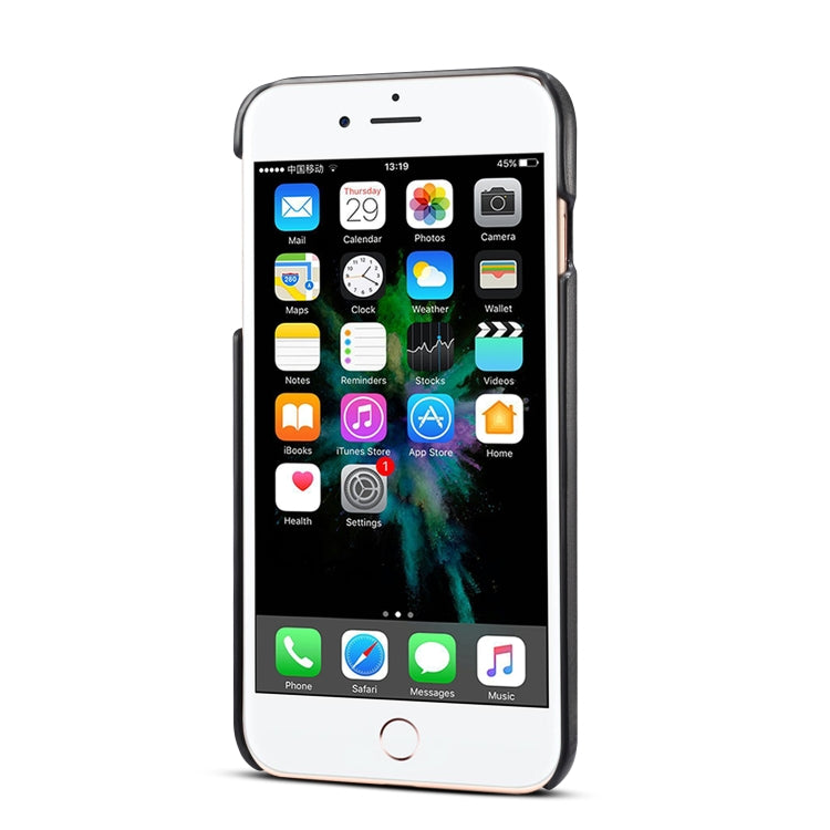 For iPhone 8 Plus & 7 Plus peelcas Shockproof TPU + PU Protective Case with Card Slots