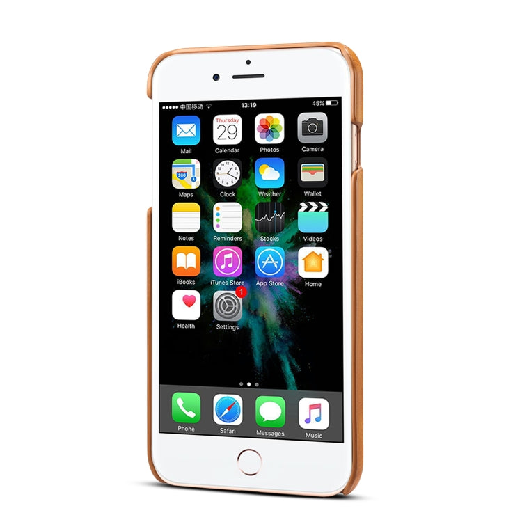 For iPhone 8 Plus & 7 Plus peelcas Shockproof TPU + PU Protective Case with Card Slots