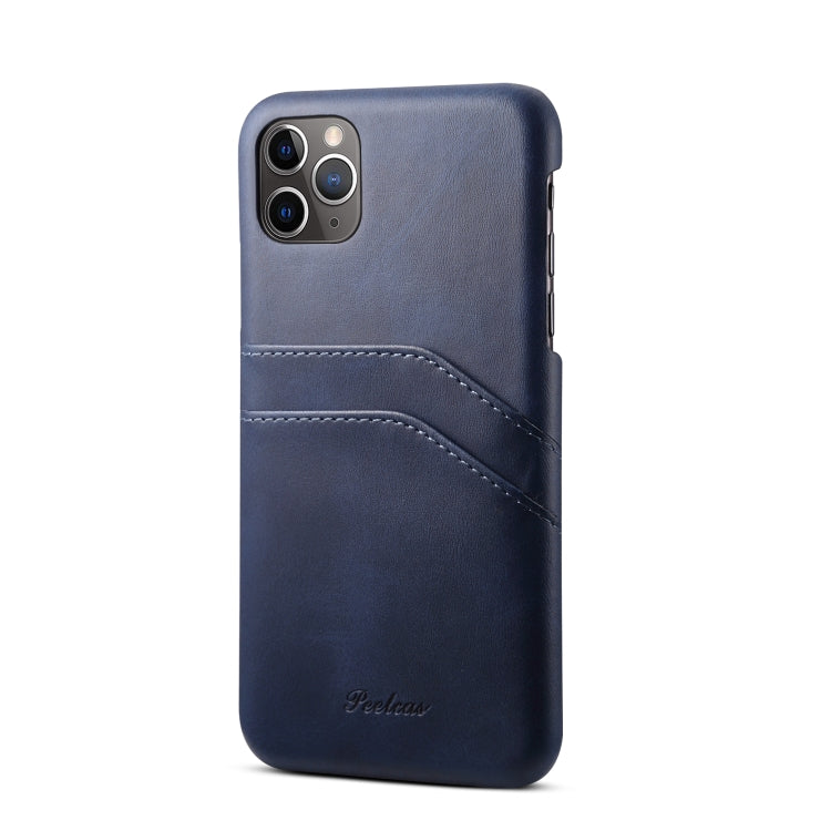 For iPhone 11 Pro peelcas Shockproof TPU + PU Protective Case with Card Slots