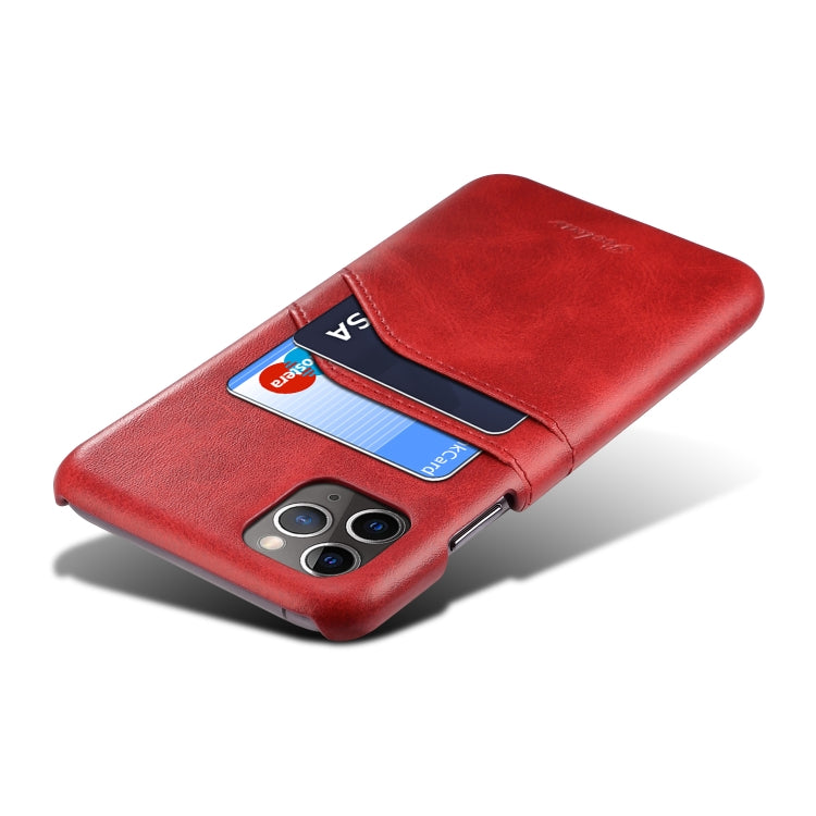 For iPhone 11 Pro peelcas Shockproof TPU + PU Protective Case with Card Slots