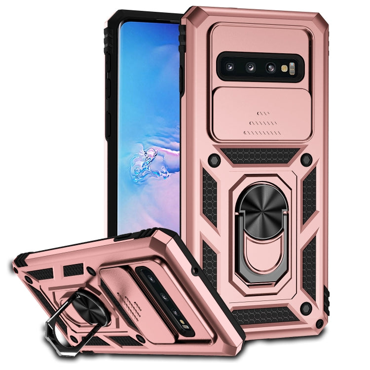 For Samsung Galaxy S10+ Sliding Camshield Holder Phone Case