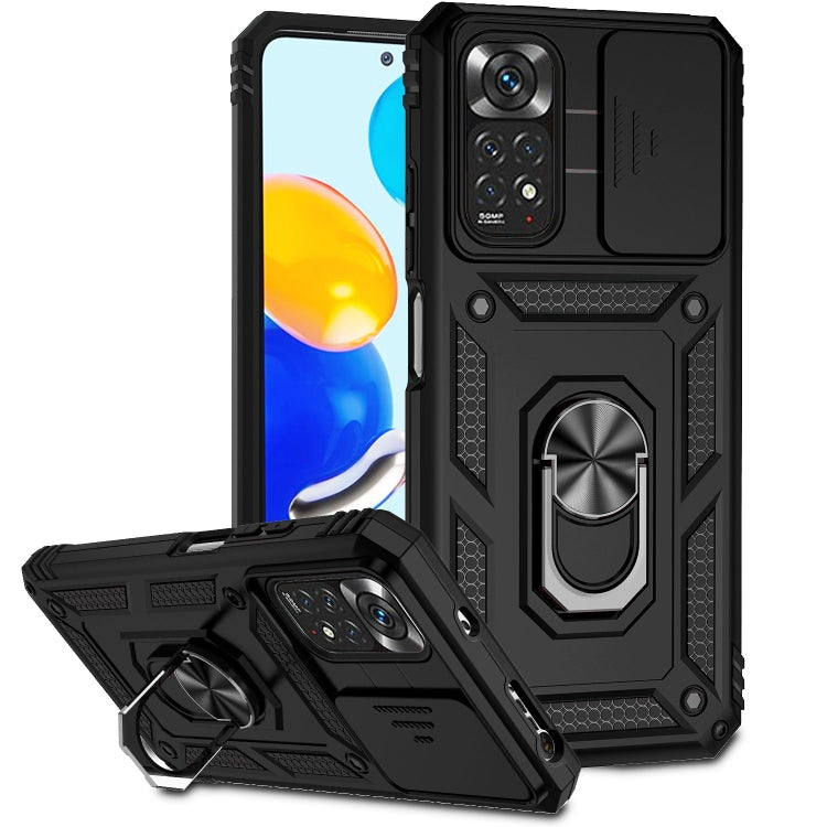For Xiaomi Redmi Note 11 Global Sliding Camshield Holder Phone Case