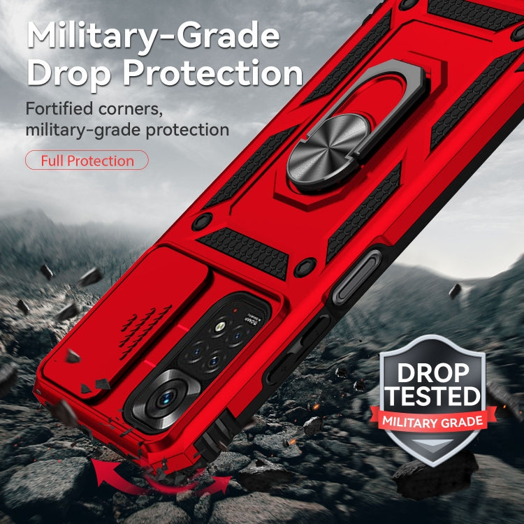 For Xiaomi Redmi Note 11 Global Sliding Camshield Holder Phone Case