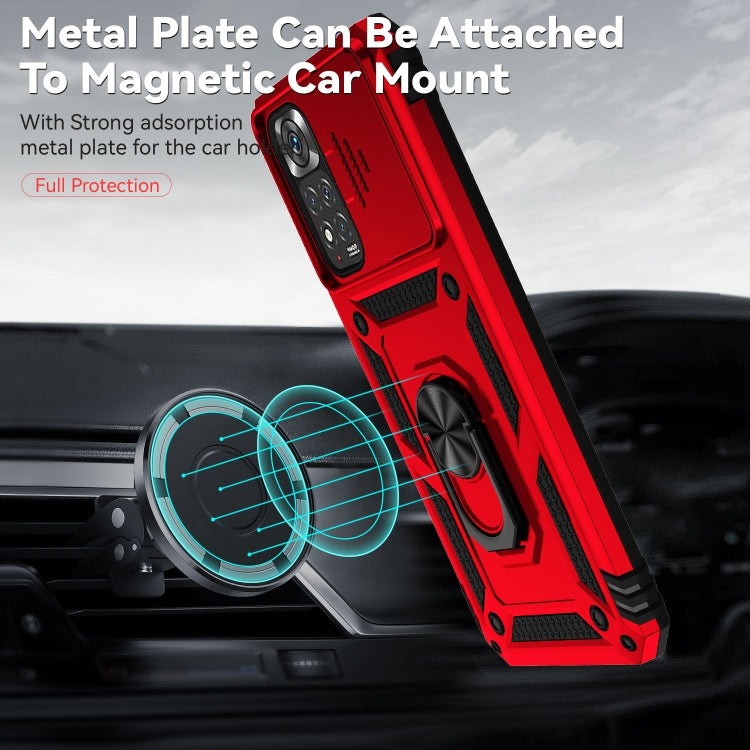 For Xiaomi Redmi Note 11 Global Sliding Camshield Holder Phone Case