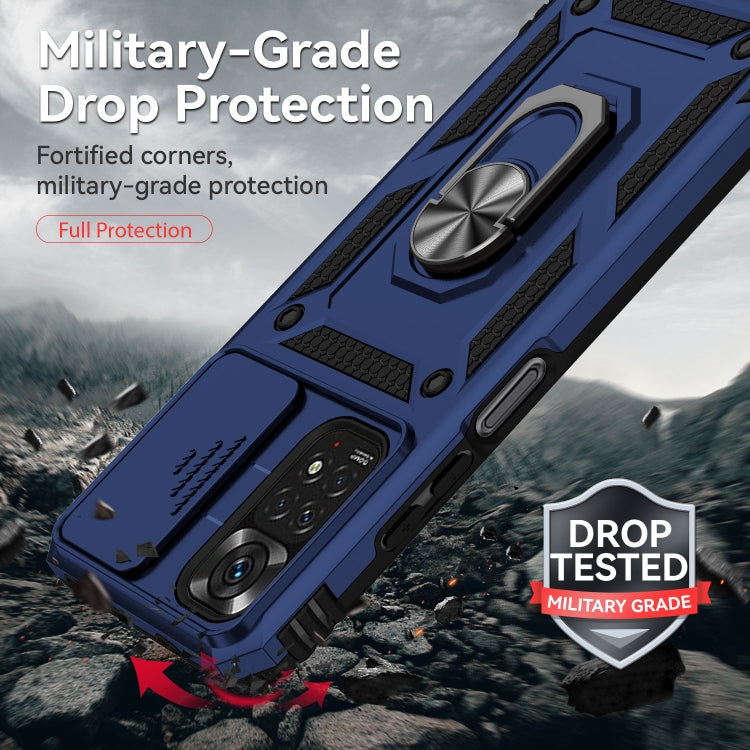 For Xiaomi Redmi Note 11 Global Sliding Camshield Holder Phone Case