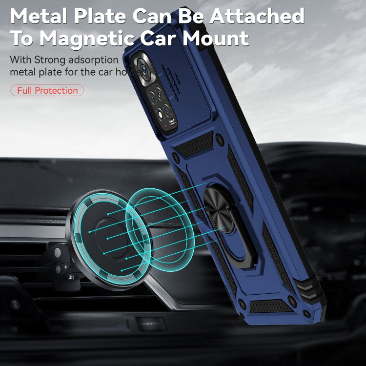 For Xiaomi Redmi Note 11 Global Sliding Camshield Holder Phone Case