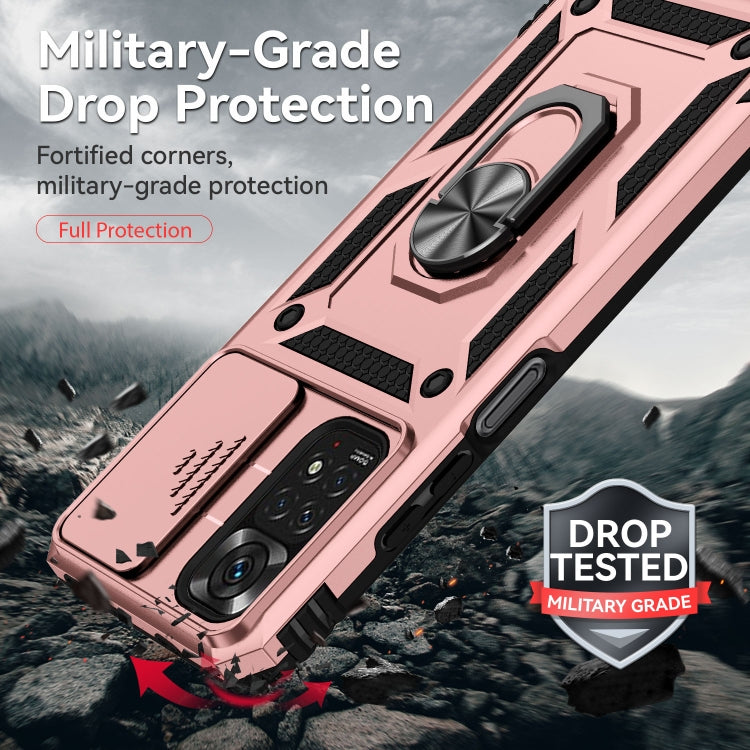 For Xiaomi Redmi Note 11 Global Sliding Camshield Holder Phone Case