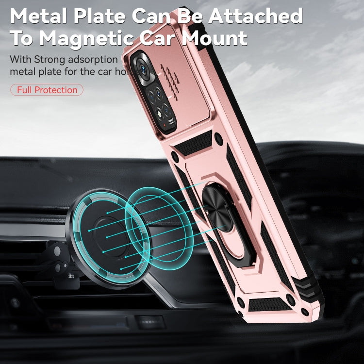 For Xiaomi Redmi Note 11 Global Sliding Camshield Holder Phone Case