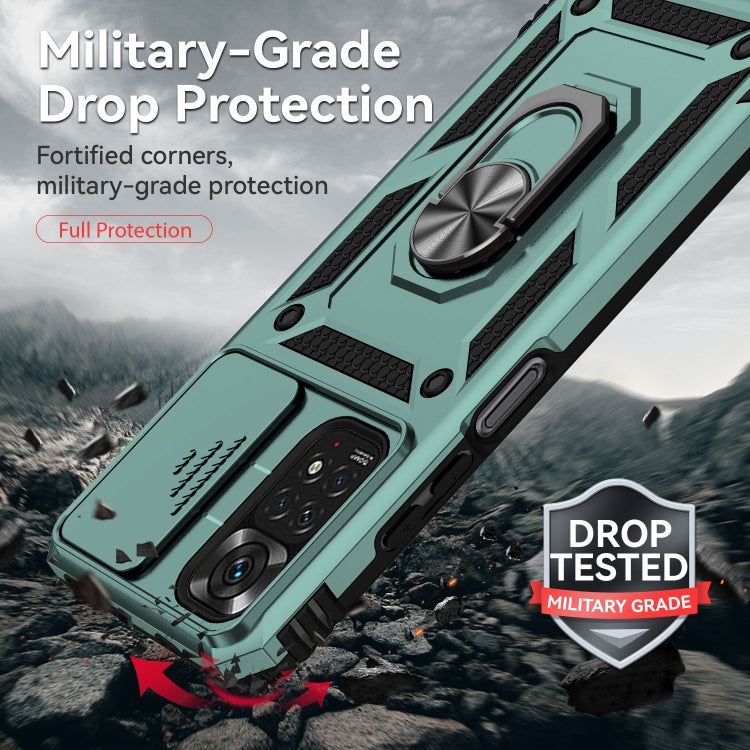 For Xiaomi Redmi Note 11 Global Sliding Camshield Holder Phone Case