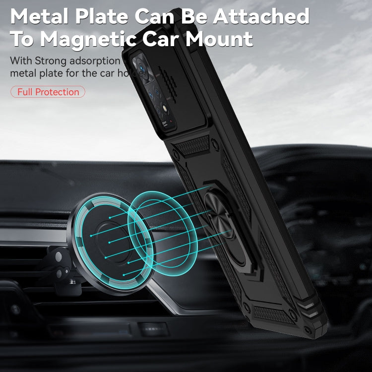 For Xiaomi Redmi Note 11 Pro Global Sliding Camshield Holder Phone Case