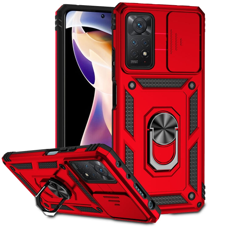 For Xiaomi Redmi Note 11 Pro Global Sliding Camshield Holder Phone Case