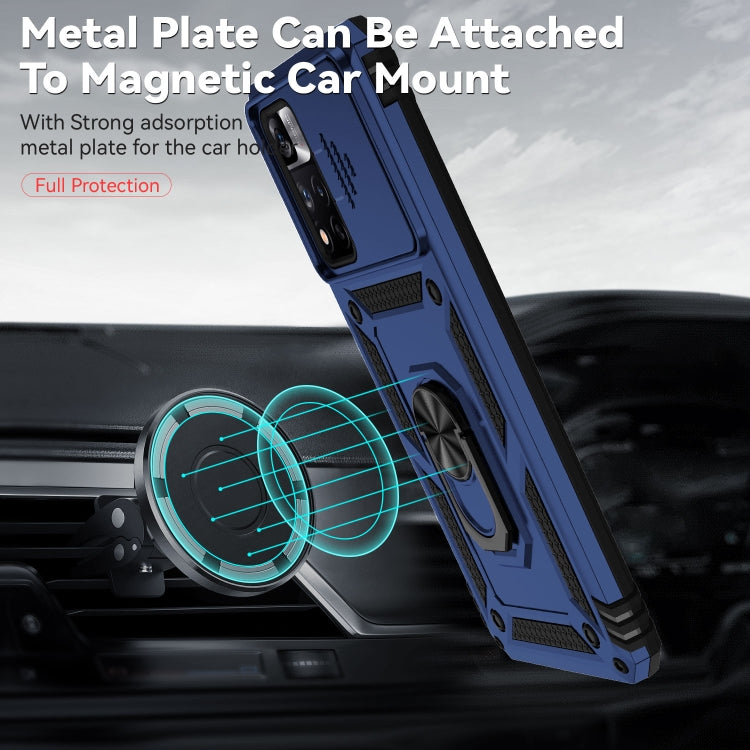 For Xiaomi Redmi Note 11 Pro Global Sliding Camshield Holder Phone Case