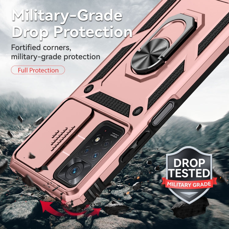 For Xiaomi Redmi Note 11 Pro Global Sliding Camshield Holder Phone Case