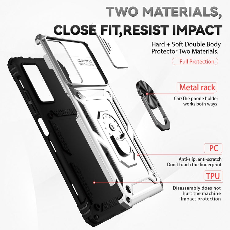 For Xiaomi Redmi Note 11 Pro Global Sliding Camshield Holder Phone Case