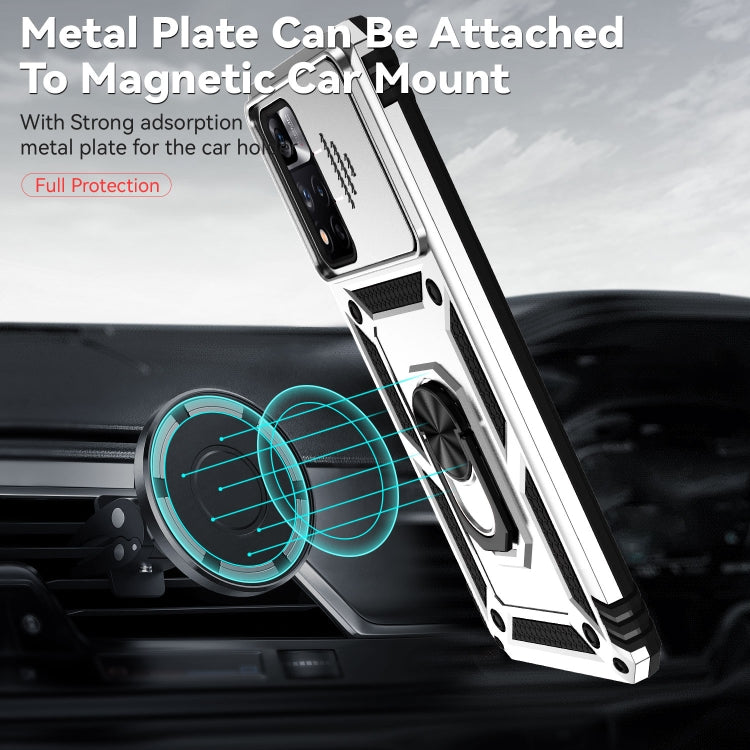 For Xiaomi Redmi Note 11 Pro Global Sliding Camshield Holder Phone Case