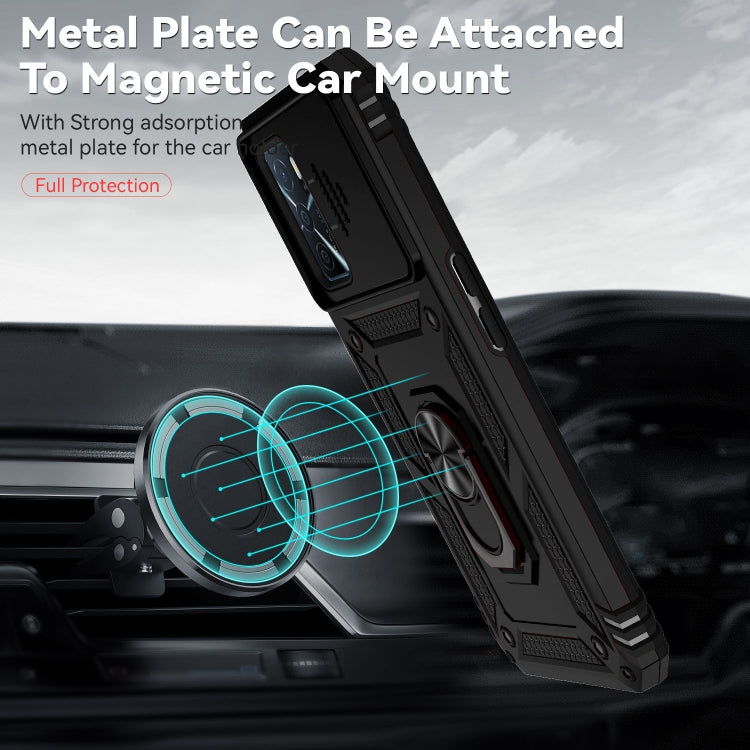 For OPPO A16 Sliding Camshield Holder Phone Case