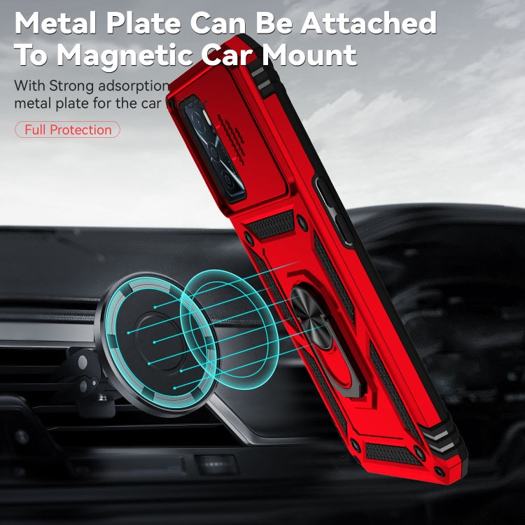 For OPPO A16 Sliding Camshield Holder Phone Case