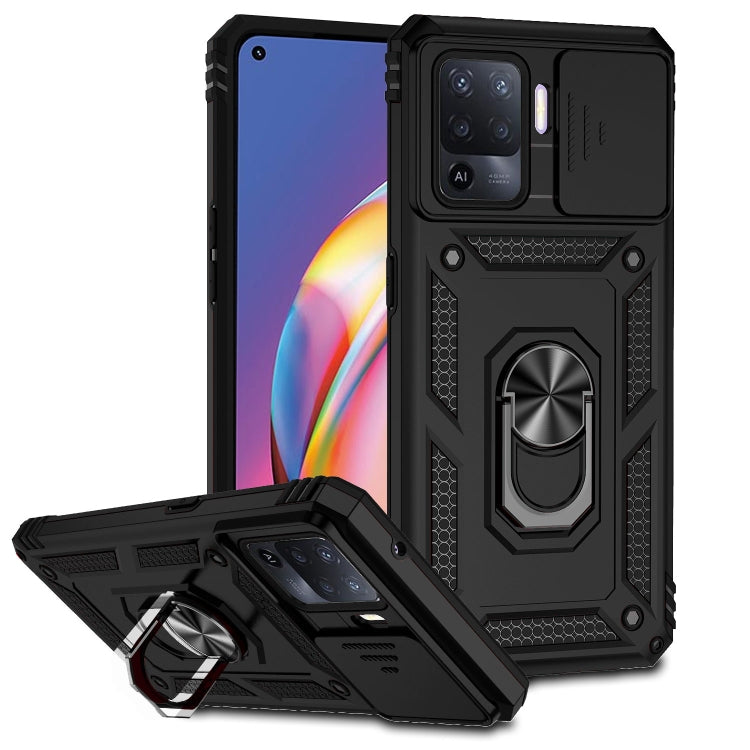 For OPPO A94 Sliding Camshield Holder Phone Case