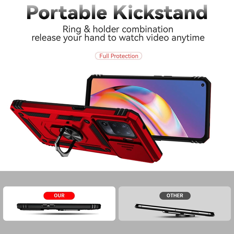 For OPPO A94 Sliding Camshield Holder Phone Case