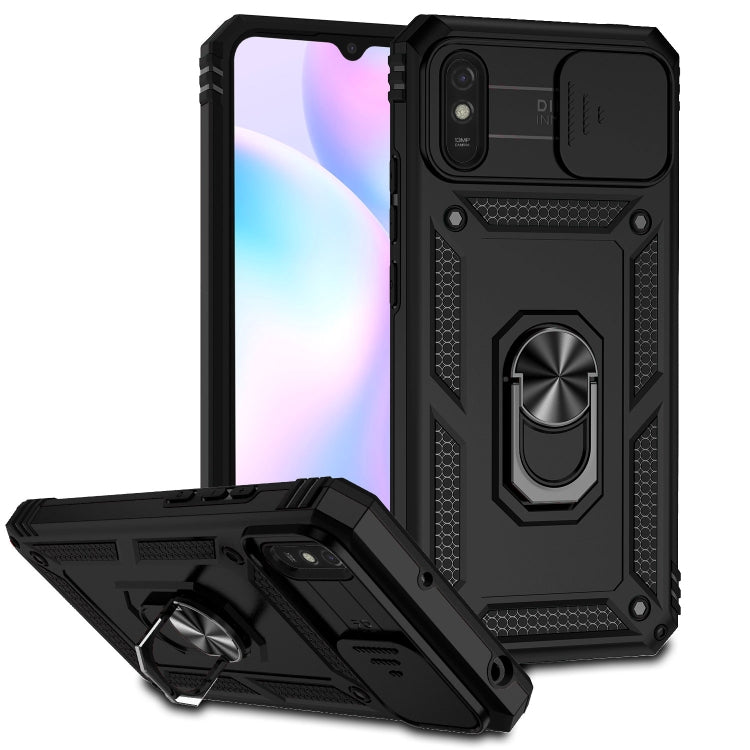 For Xiaomi Redmi 9A Sliding Camshield Holder Phone Case