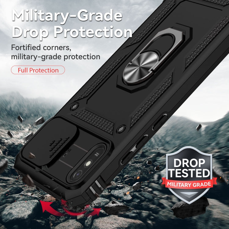 For Xiaomi Redmi 9A Sliding Camshield Holder Phone Case