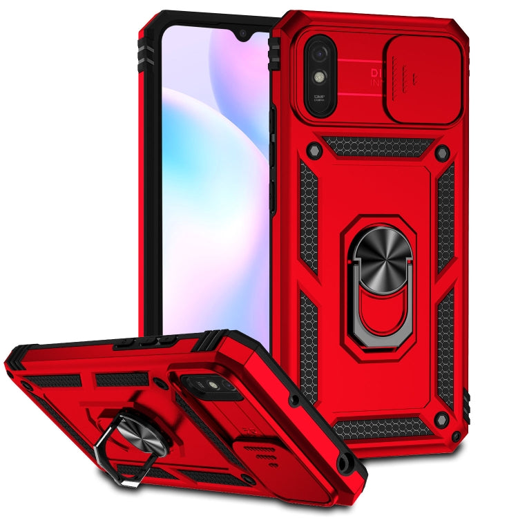 For Xiaomi Redmi 9A Sliding Camshield Holder Phone Case