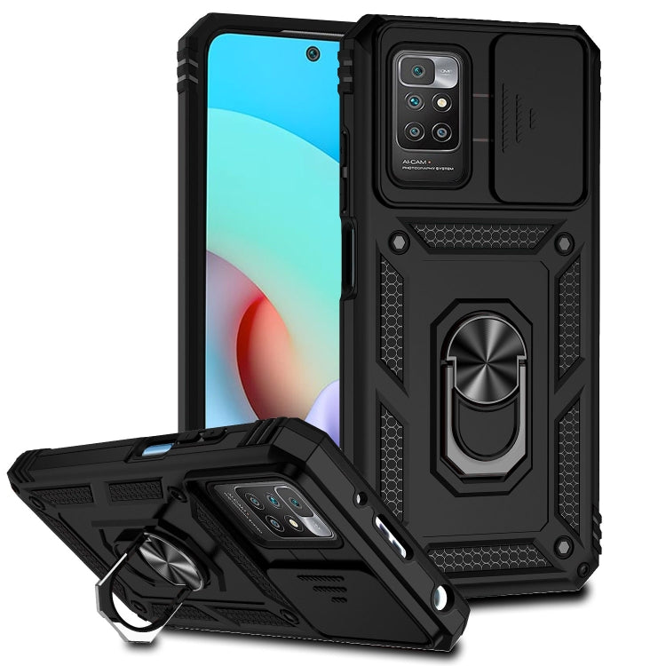 For Xiaomi Redmi 10 Sliding Camshield Holder Phone Case