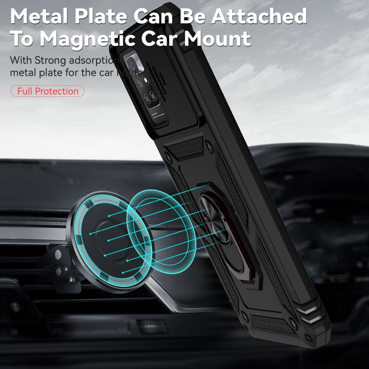 For Xiaomi Redmi 10 Sliding Camshield Holder Phone Case