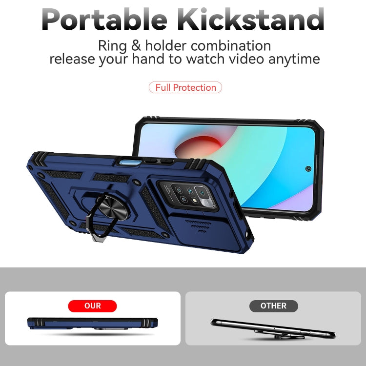 For Xiaomi Redmi 10 Sliding Camshield Holder Phone Case