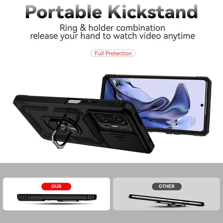 For Xiaomi Mi 11T Sliding Camshield Holder Phone Case