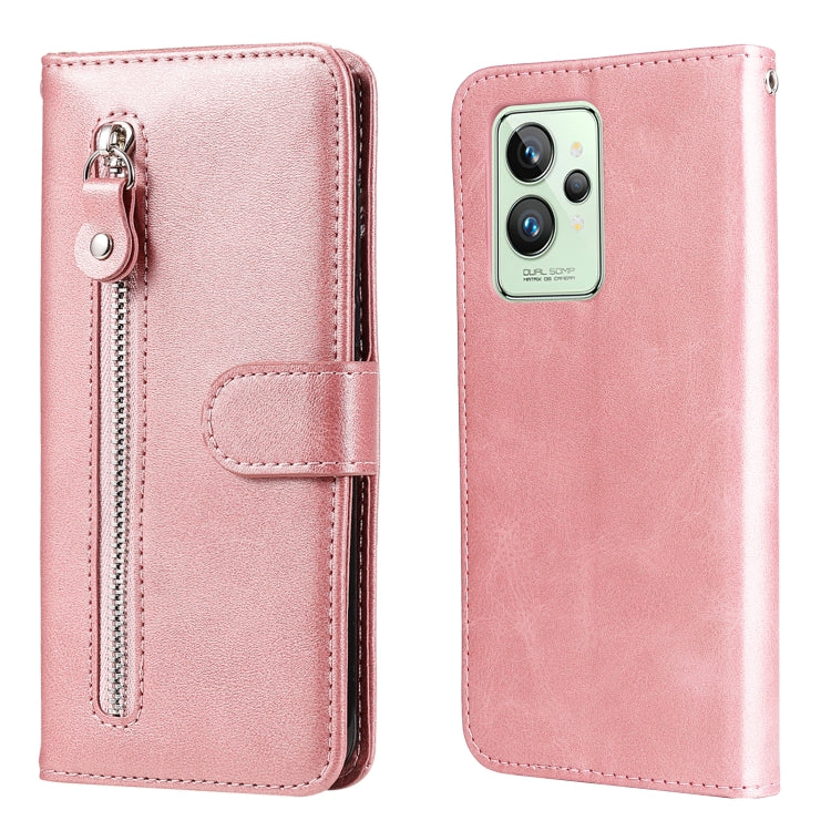 For OPPO Realme GT2 Pro Fashion Calf Texture Zipper Horizontal Flip Leather Case