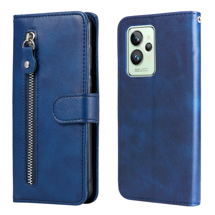 For OPPO Realme GT2 Pro Fashion Calf Texture Zipper Horizontal Flip Leather Case