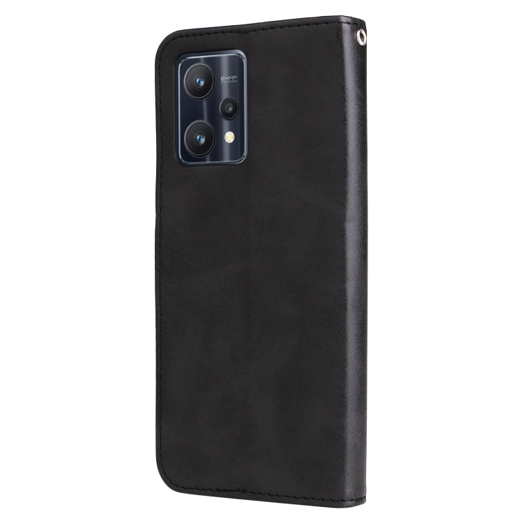 For OPPO Realme 9 Pro/Realme V25 Fashion Calf Texture Zipper Horizontal Flip Leather Case
